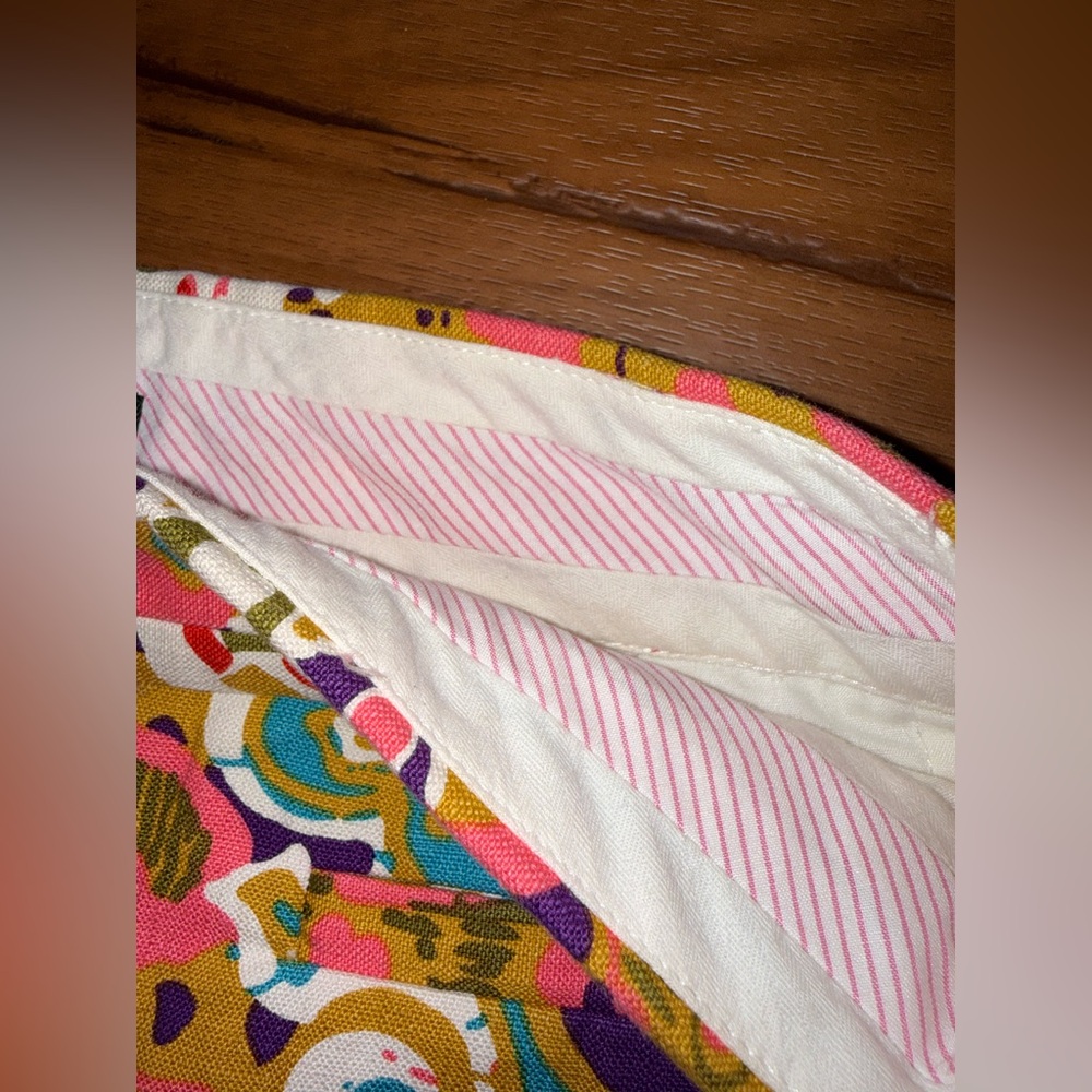 Pristine Jcrew Colorful Summer Printed Chino Shorts Size:2 - Picture 8 of 10